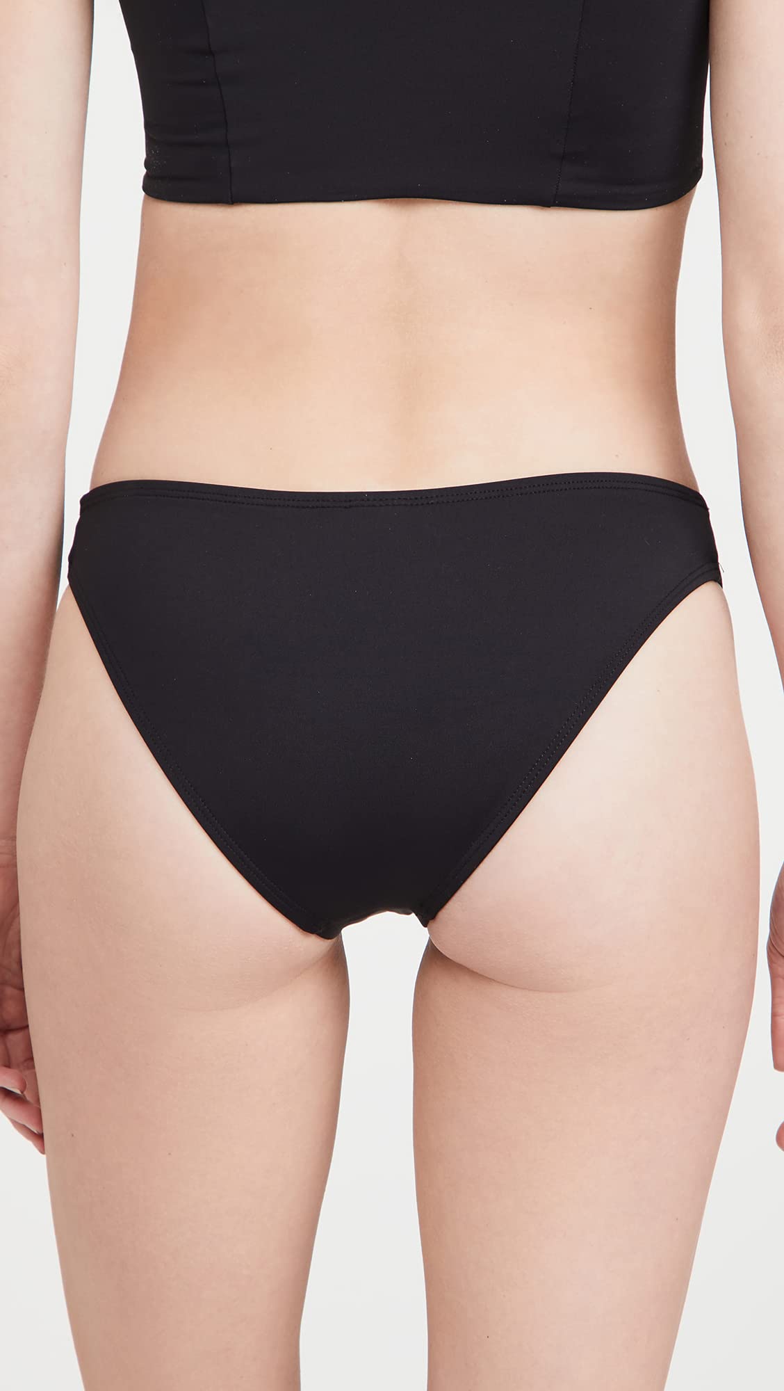 L*Space Women's Sandy Bikini Bottom - Low Waist Full Coverage Swimwear for Summer - Black XS | Beach Vacation Pool Party Swimwear
