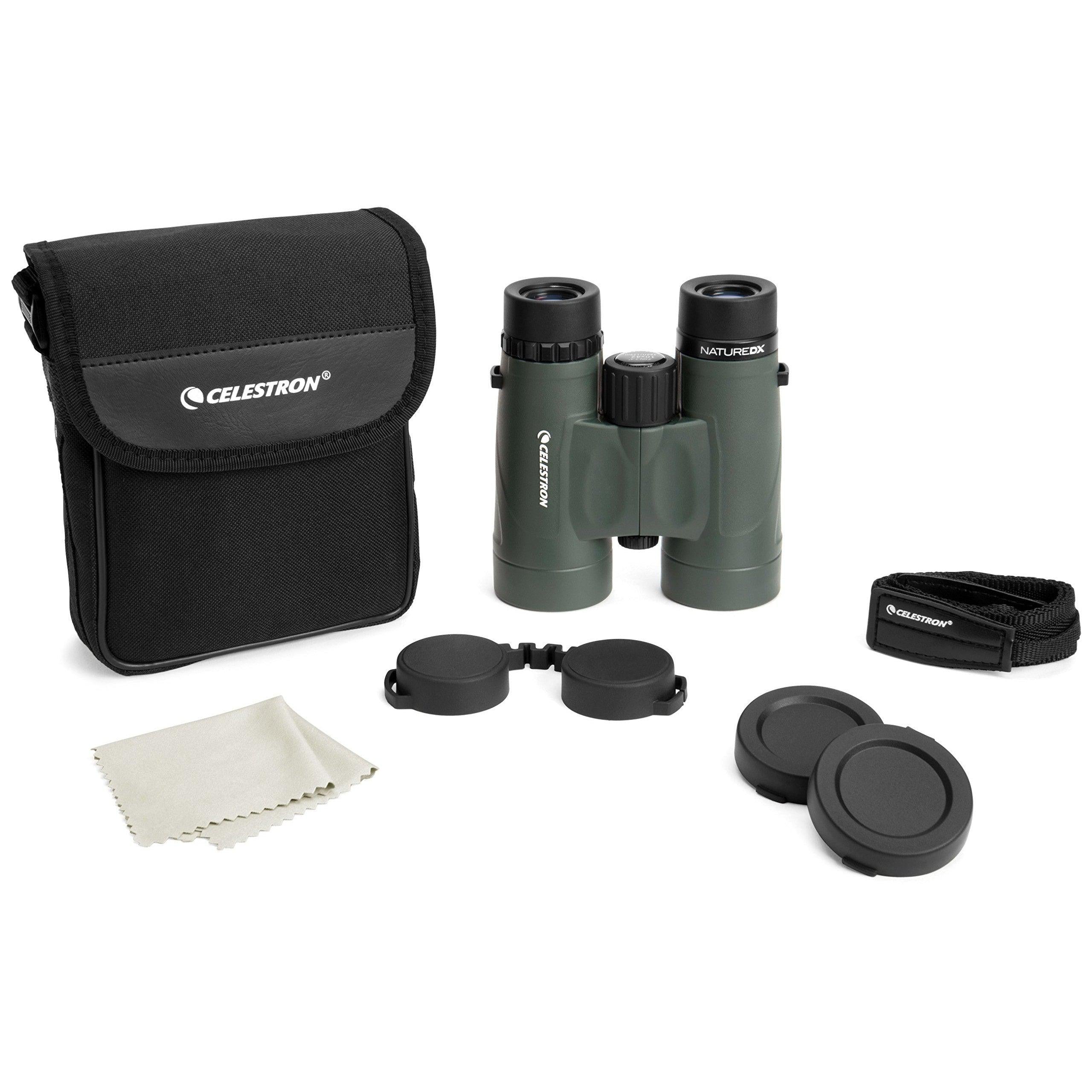 Celestron Nature DX 10X42 Binoculars - High Power Waterproof Binoculars for Bird Watching, Hunting, Hiking & Outdoor Adventures
