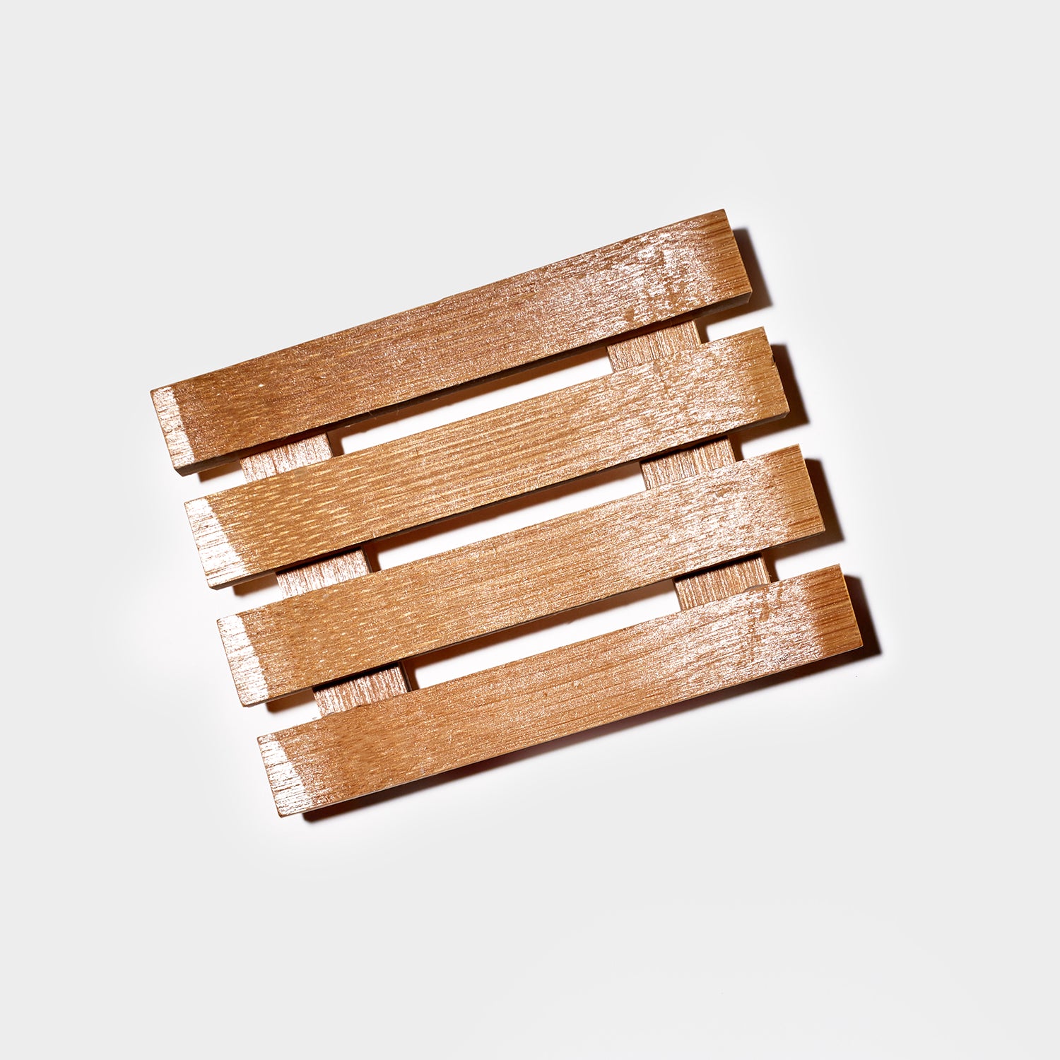 Natural Wood Soap Dish for Bathroom - Eco-Friendly Bamboo Soap Holder with Drainage for Shower, Sink & Countertop - Perfect for Hand Soap, Bar Soap & Beauty Products