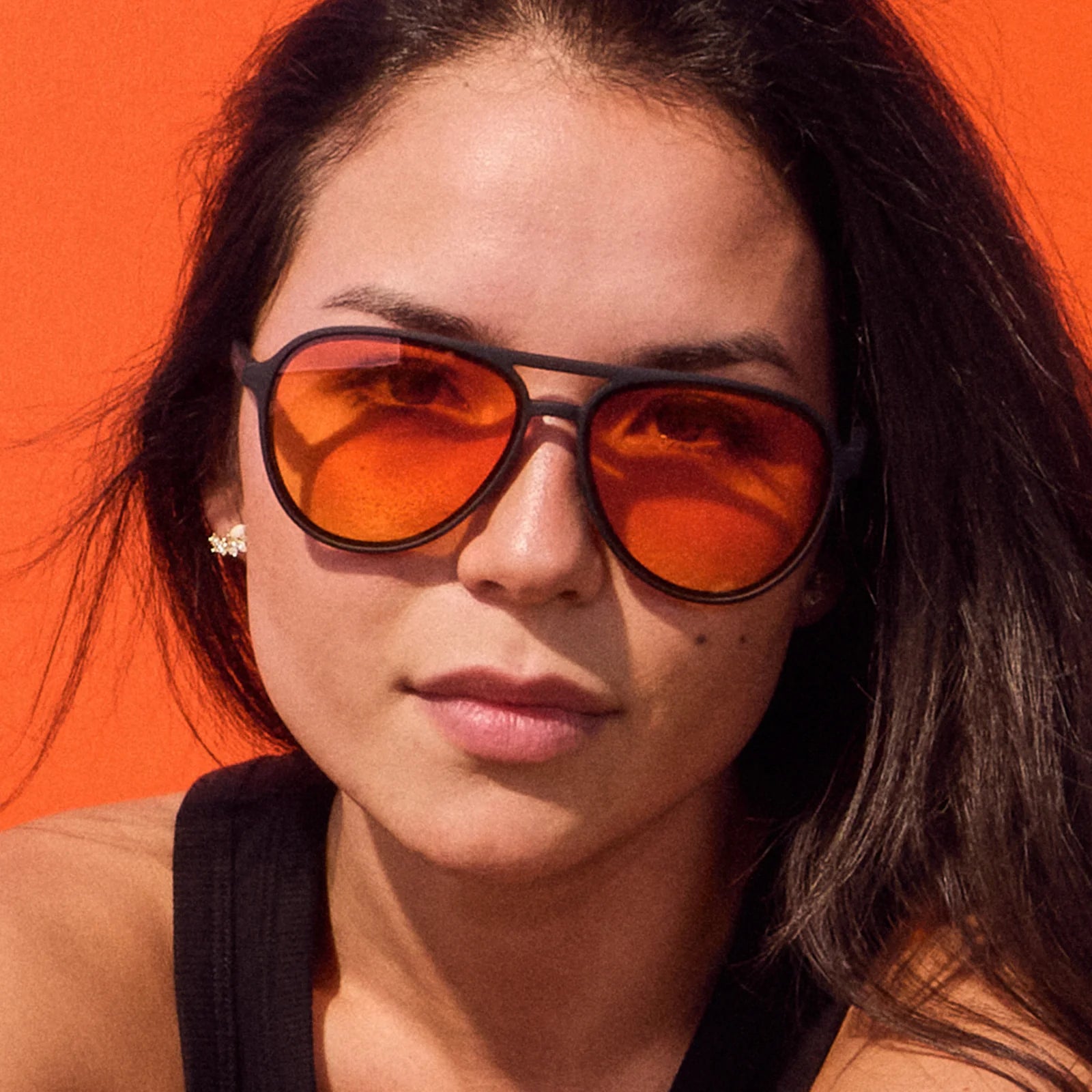 Goodr Clear and Resin Danger Sunglasses - Polarized UV Protection for Running, Cycling & Outdoor Sports