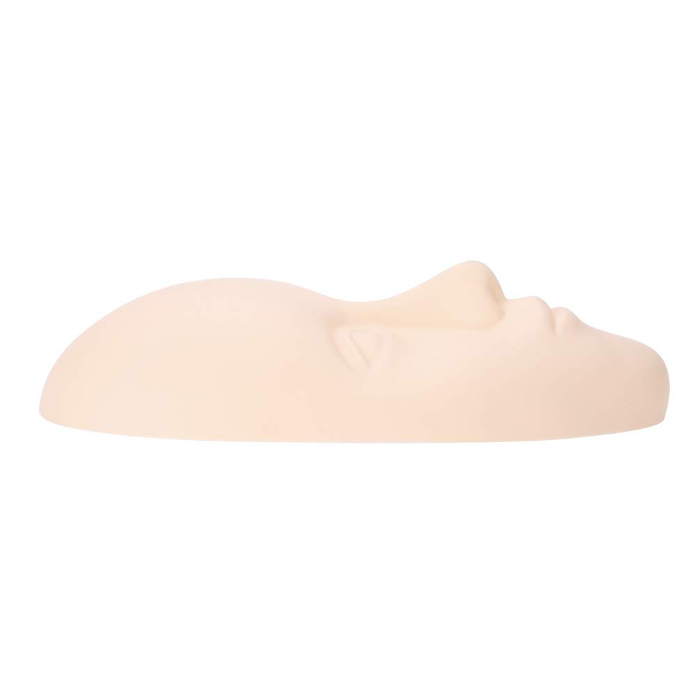 Professional Mannequin Head for Eyelash & Eyebrow Training - Realistic Practice Model for Makeup & Lash Extension Kits (#02) - Perfect for Beauty School Students & Salon Professionals