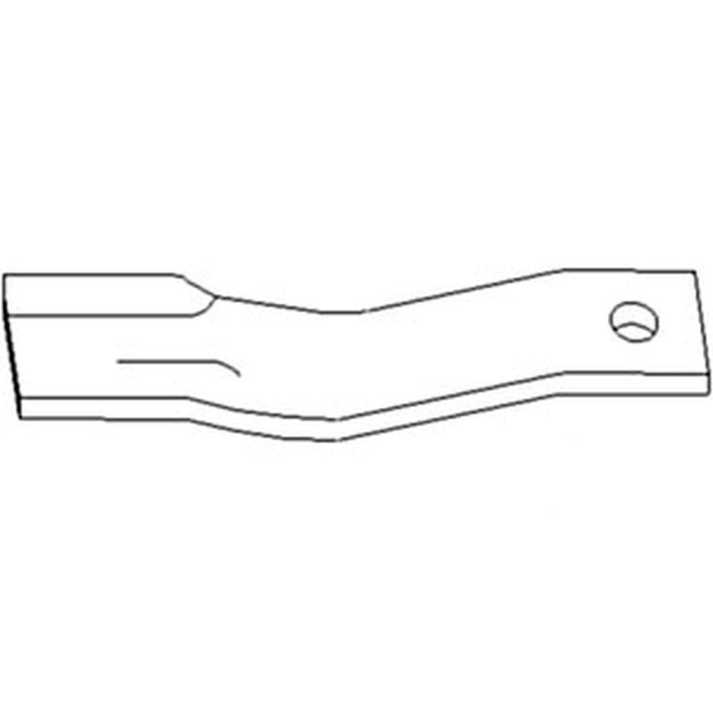 Stevens Lake Parts One New CW Suction Rotary Cutter Blade - Compatible with Models W45326 & W45326-A - Ideal for Landscaping, Lawn Care, and Agricultural Equipment Maintenance