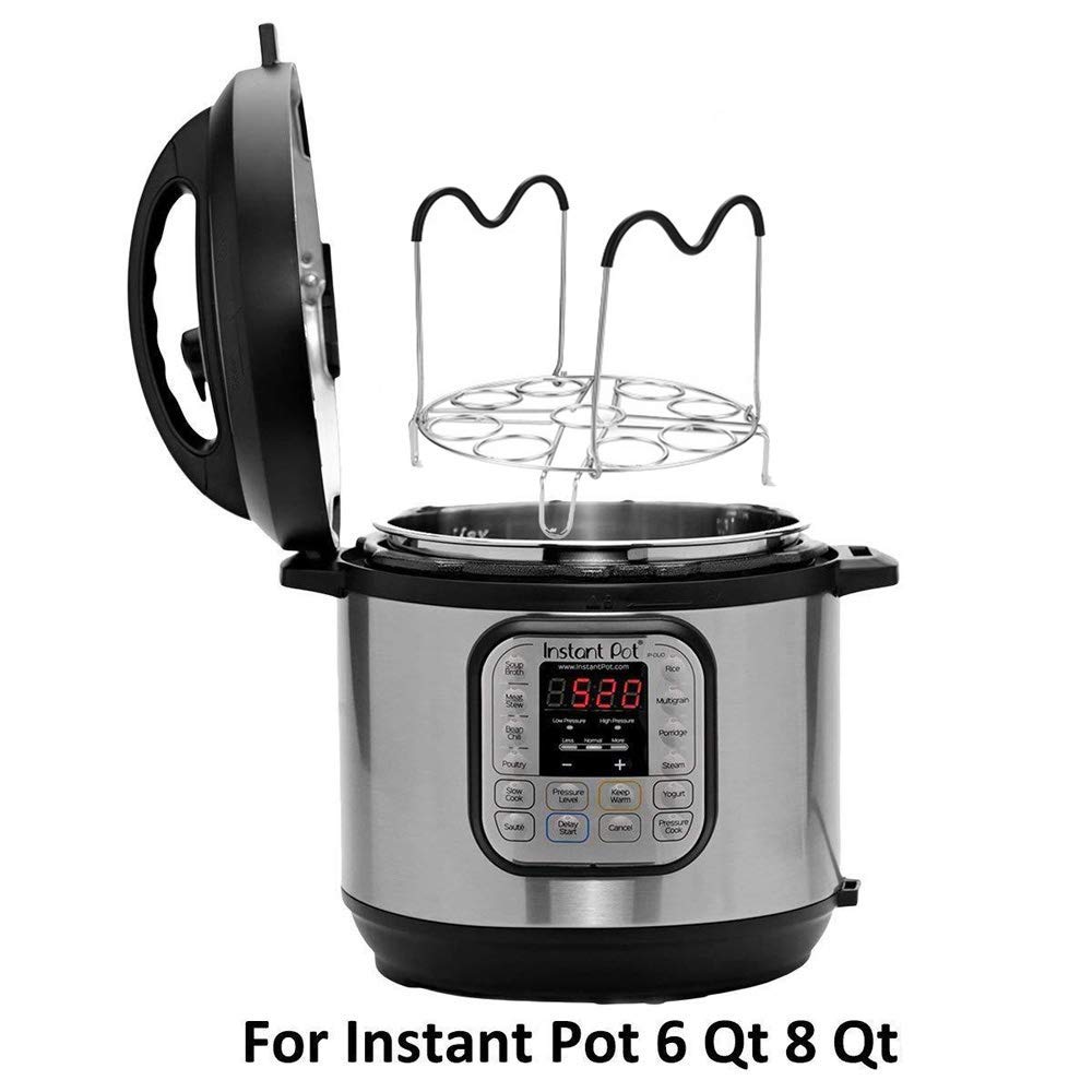 Stainless Steel Pressure Cooker Accessory - Steam Grill for Eggs & Vegetables, Instant Pot Steamer for Healthy Cooking | Perfect for Meal Prep, Baby Food & Quick Dinners