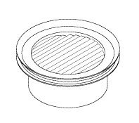 25 Micron Polyester Air Filter Element for Dental-EZ, Custom Air & Ramvac Vacuum Systems (CME080) - Perfect for Dental Offices & Medical Labs