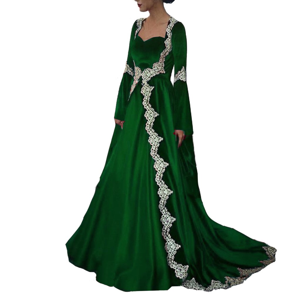 Vintage Lace Prom Evening Dresses with Long Sleeves Coat - 2 Piece Formal Gown Set for Women's Special Occasions, Homecoming, Ball, Wedding & Party Events