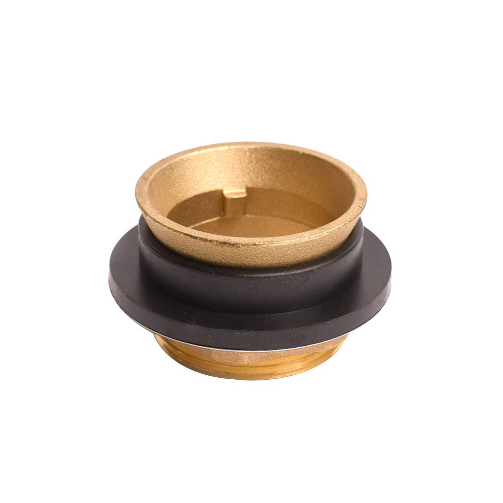 3/4 Inch Closet Spud with Washer - Durable Brass Plumbing Fitting for Toilet Flange Repair & Installation - Perfect for Bathroom, Home & Commercial Use
