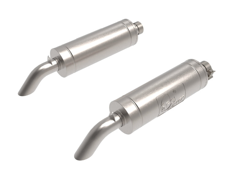 aFe 2008 Mercedes Benz G500 L6 3.0L Turbo (tt) Vulcan Series 2.5 Inch 304 Stainless Steel Cat-Back Exhaust System - Performance Upgrade for Off-Road & Street Driving