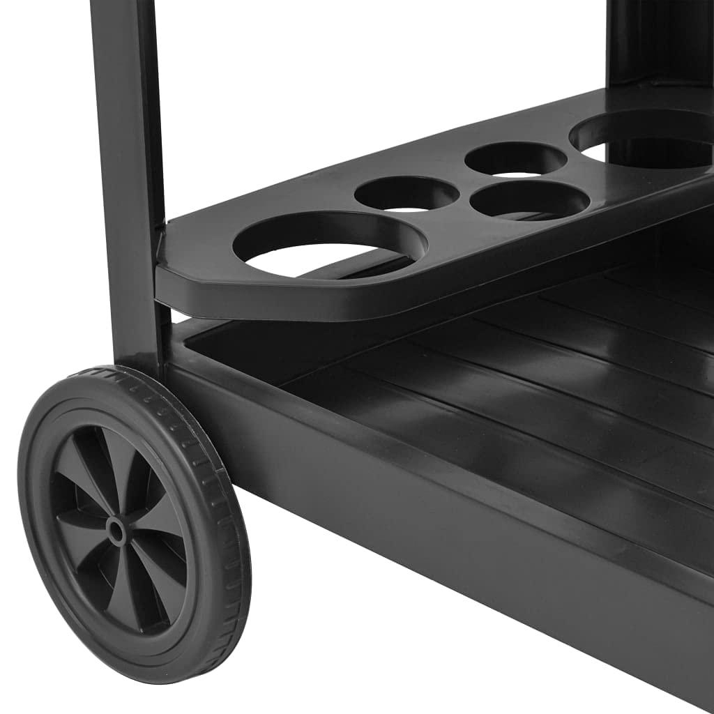 FAMIROSA Beverage Cart with Wheels - 27.2