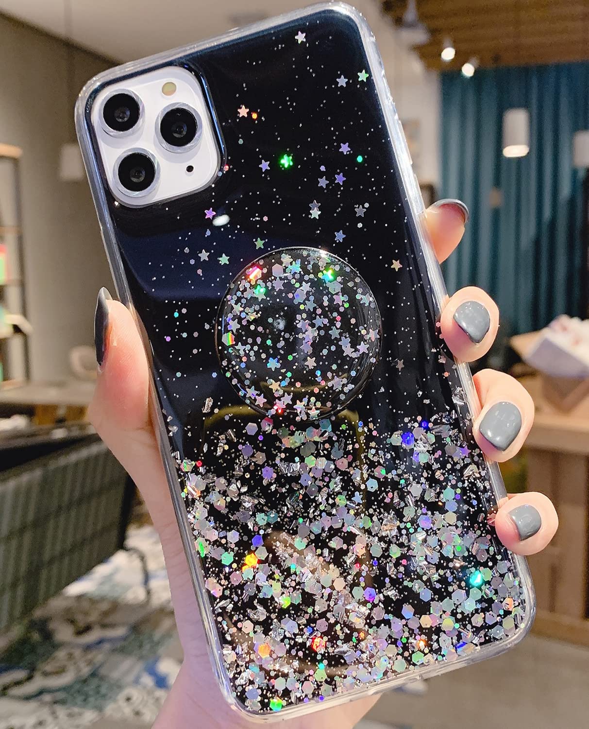Sparkly Glitter Phone Case for iPhone 13 Pro Max 6.7