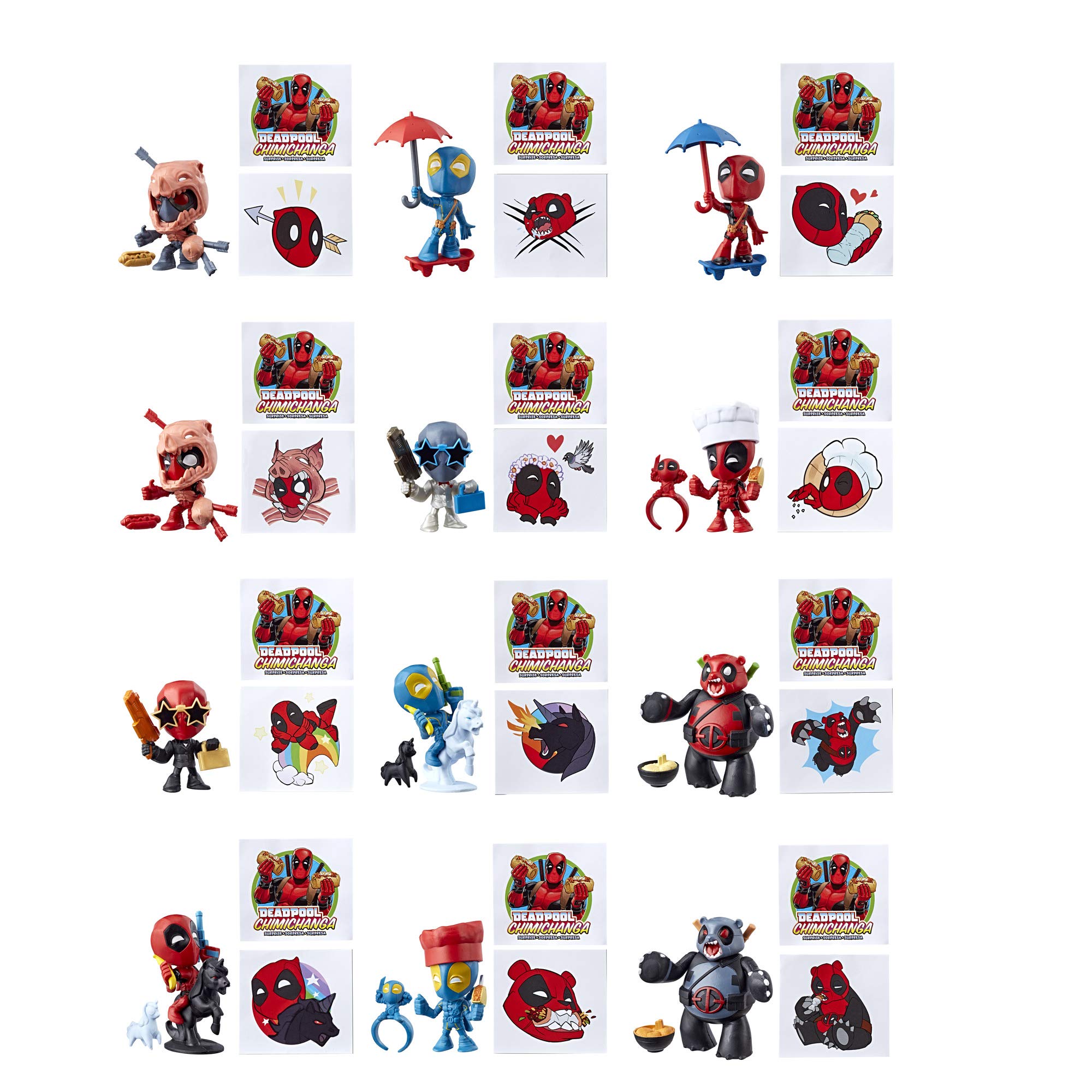 Marvel Chimi Blind Bag Action Figure - Collectible Superhero Toy for Kids & Adults - Perfect for Gifts, Parties & Marvel Fans Collection
