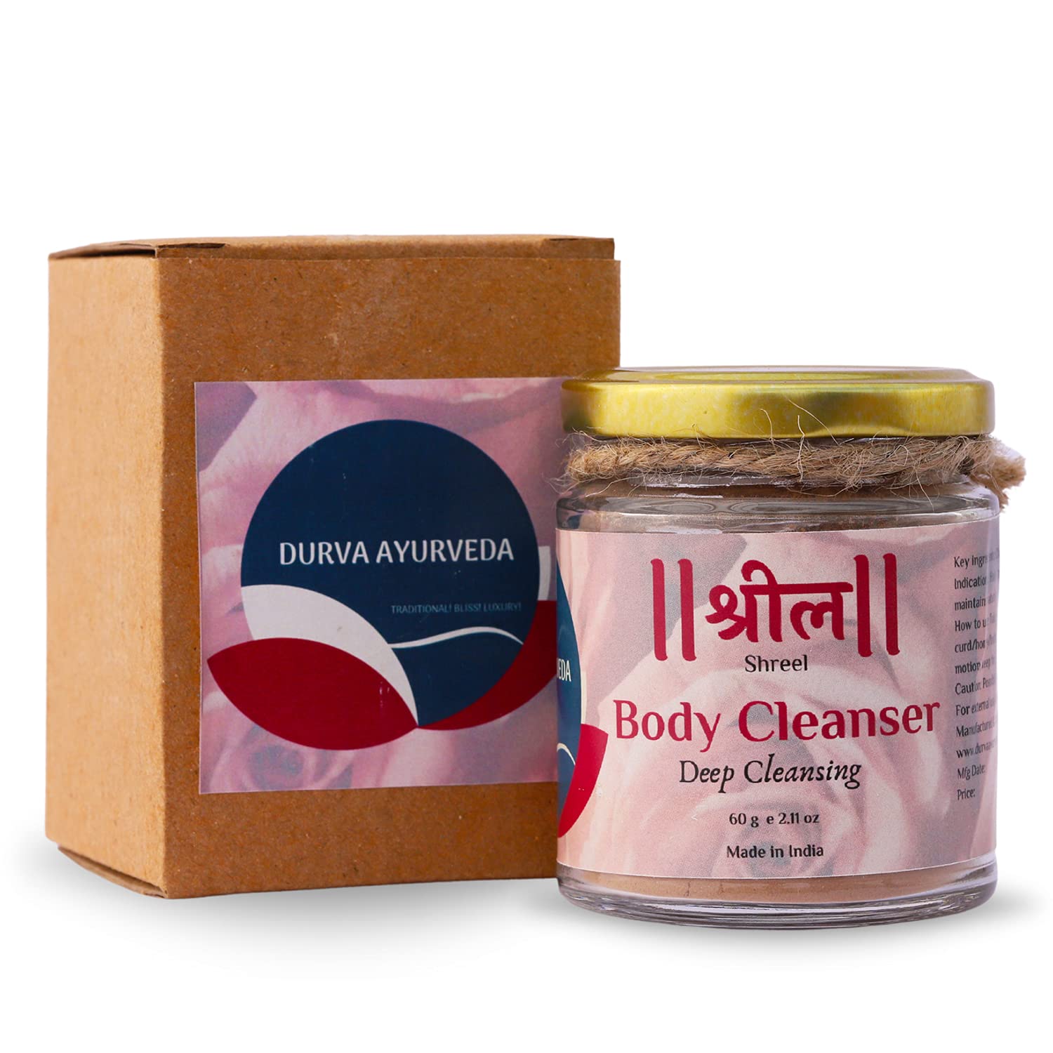 Best Ayurvedic Body Wash Powder for Deep Cleansing - 60g | Natural Body Cleanser with Herbal Ingredients | Perfect for Sensitive Skin & Daily Detox