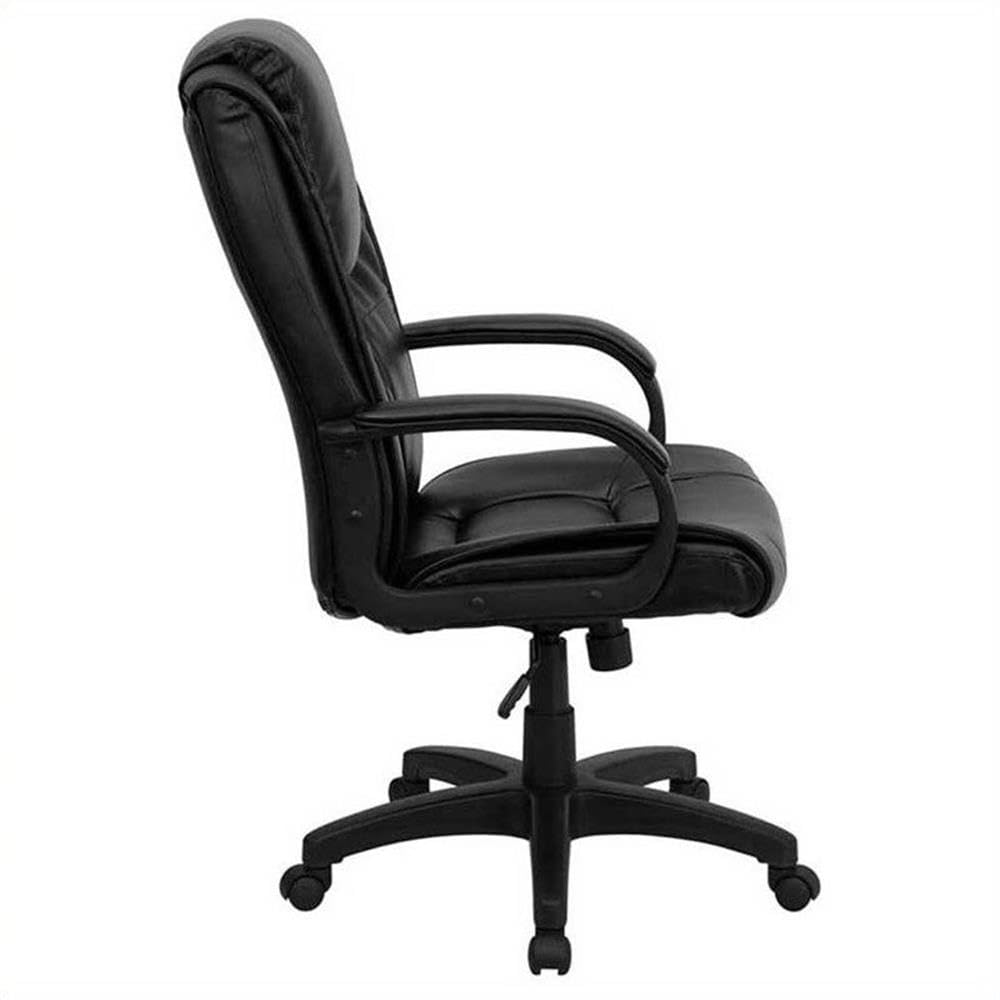 UrbanPro High Back Executive Office Chair - Ergonomic Black Leather Desk Chair for Home & Office - Perfect for Long Work Hours, Gaming, and Conference Rooms