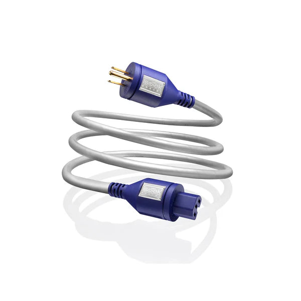 Isotek Evo 3 Sequel Premium Power Cable 2.0M - High-Performance Audio Power Cord for Home Theater & Hi-Fi Systems