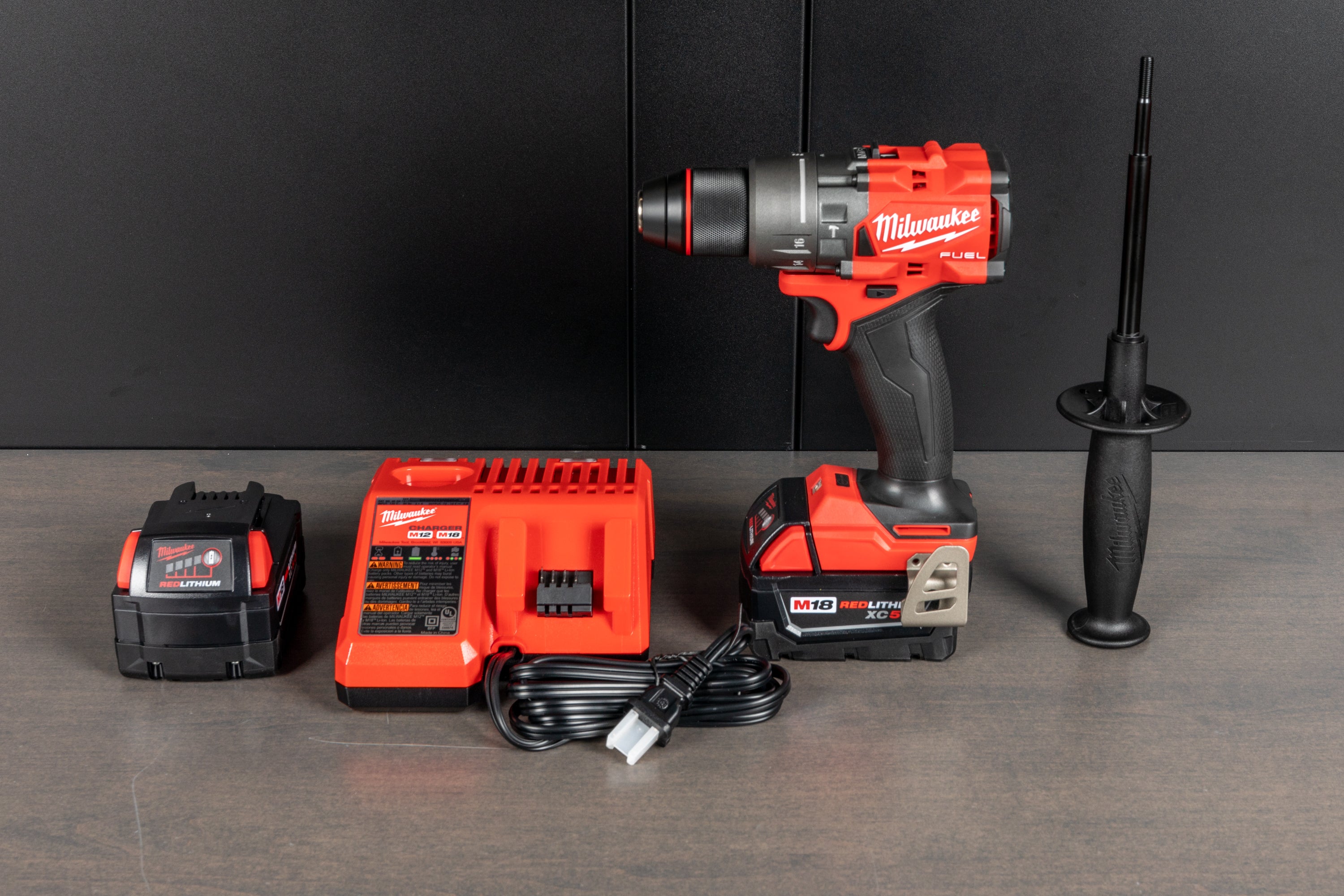 M18 FUEL™ 1/2 Inch Hammer Drill/Driver Kit - Powerful Cordless Drill for Wood, Metal & Concrete - Perfect for Construction, DIY Projects & Home Repairs