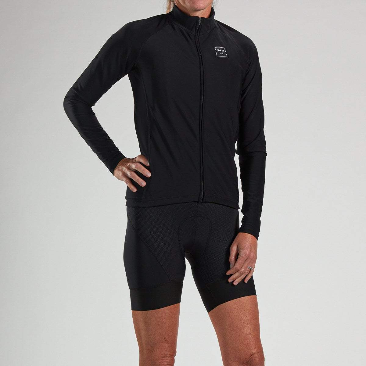 Women's Elite Cycling Thermal Bib Tights - Black | Winter Cycling Pants for Cold Weather Training & Outdoor Sports