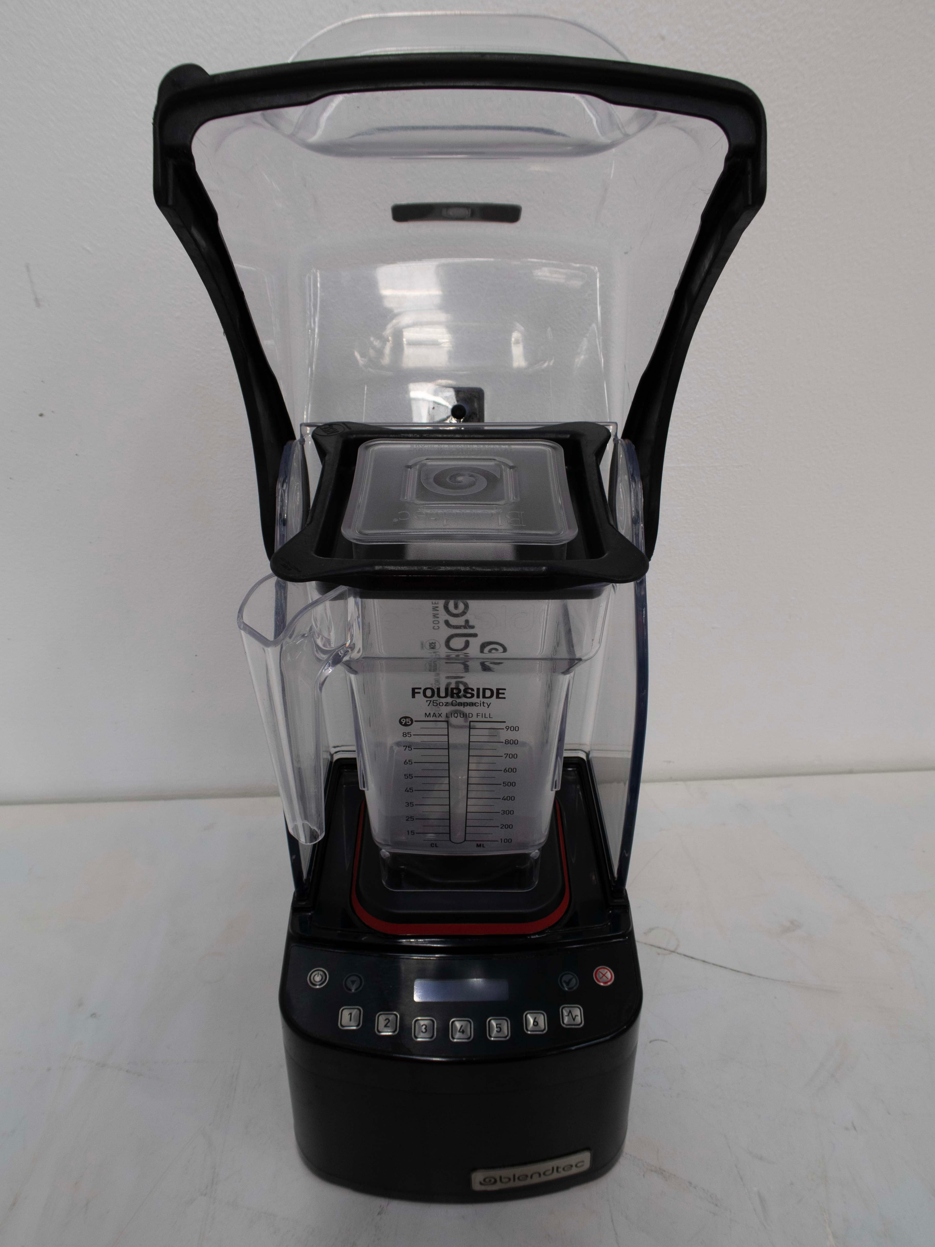 Blendtec CQB1 Professional Countertop Blender - High-Speed 1560W Motor, 90oz BPA-Free Jar - Perfect for Smoothies, Soups, Nut Butters & Frozen Drinks - Home & Commercial Kitchen Use