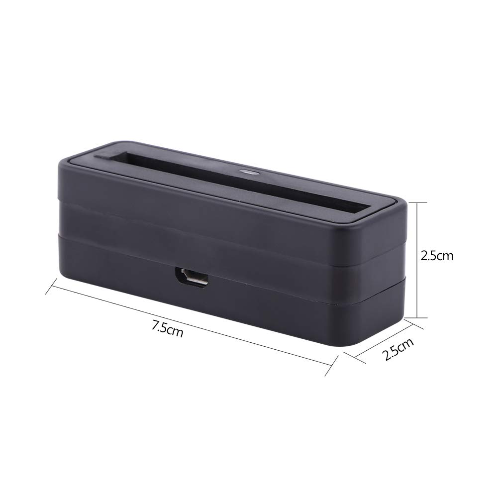Yoidesu USB Desktop Dock Battery Charger with LED Power Indicator - Fast Charging Stand for LG V20 (Perfect for Home, Office & Travel Use)