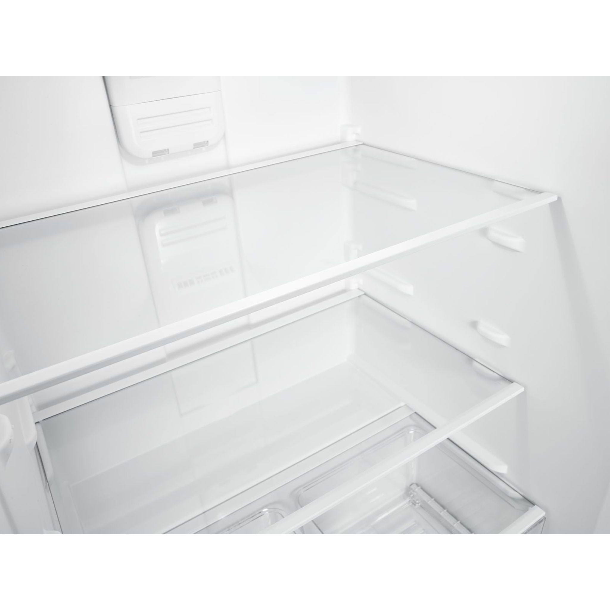 Amana 18 Cu. Ft. Top Freezer Refrigerator (ART318FFDS) - Stainless Steel, Energy Star Certified for Efficient Cooling - Perfect for Kitchens, Apartments, and Small Spaces