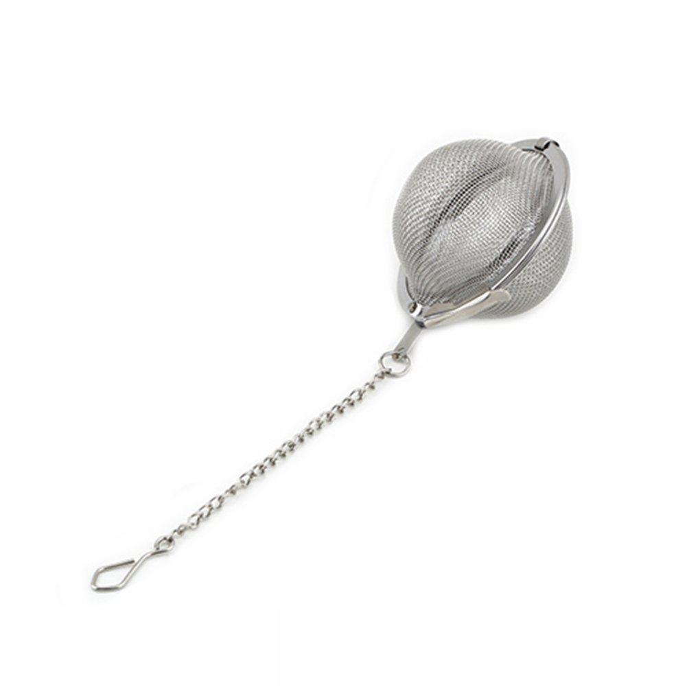 Premium Stainless Steel Mesh Tea Infuser Ball - Fine Strainer for Loose Leaf Tea - Perfect for Tea Lovers, Home & Office Use