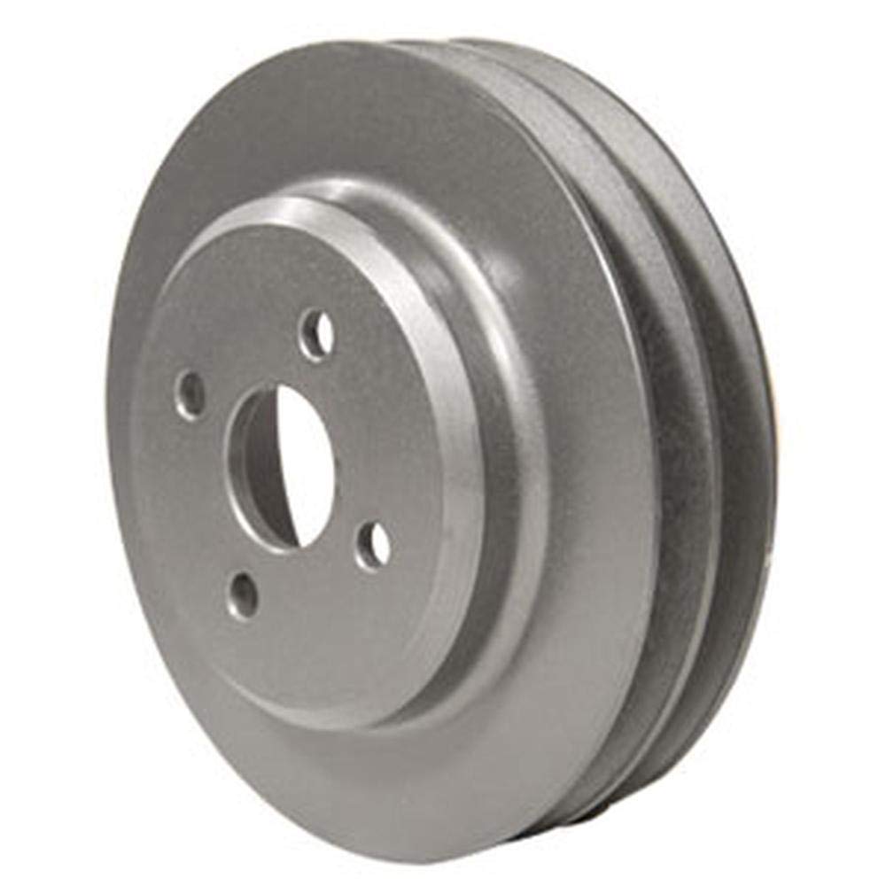 RAParts 74037185 Double Groove Water Pump Pulley Replacement for Allis Chalmers 7030 7040 Tractors - Heavy Duty Cooling System Part for Farm Equipment & Agricultural Machinery