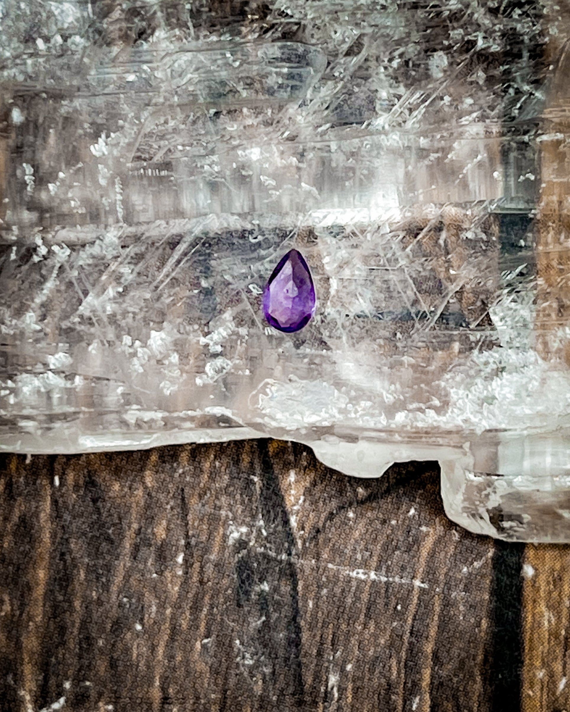 5x3mm Amethyst Pear Facet Gemstone - Perfect for Jewelry Making, DIY Crafts & Healing Crystal Decorations