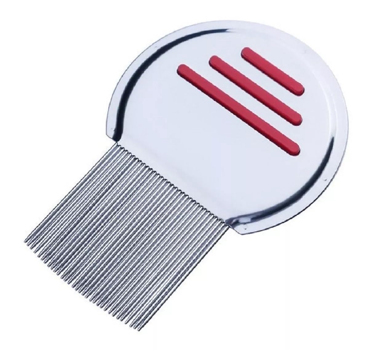 Premium Stainless Steel Head Lice Comb - Extra Long Teeth for Effective Louse & Nit Removal - Natural Treatment for Head Lice - Perfect for Home Use, Travel & School Health Kits