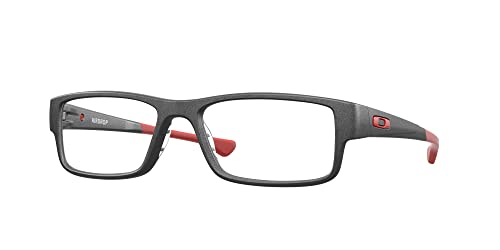 Satin Light Steel on Red/Demo Lens