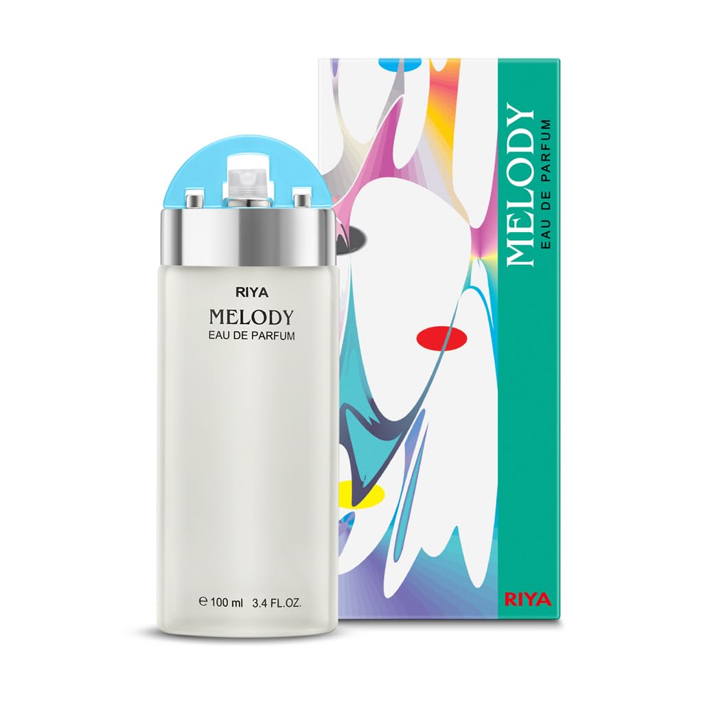 RIYA MELODY Sea Green Perfume for Women - 100ml Eau De Parfum with Long Lasting Citrus Floral Fragrance | Fresh & Mild Scent | Perfect for Daily Wear, Office & Special Occasions