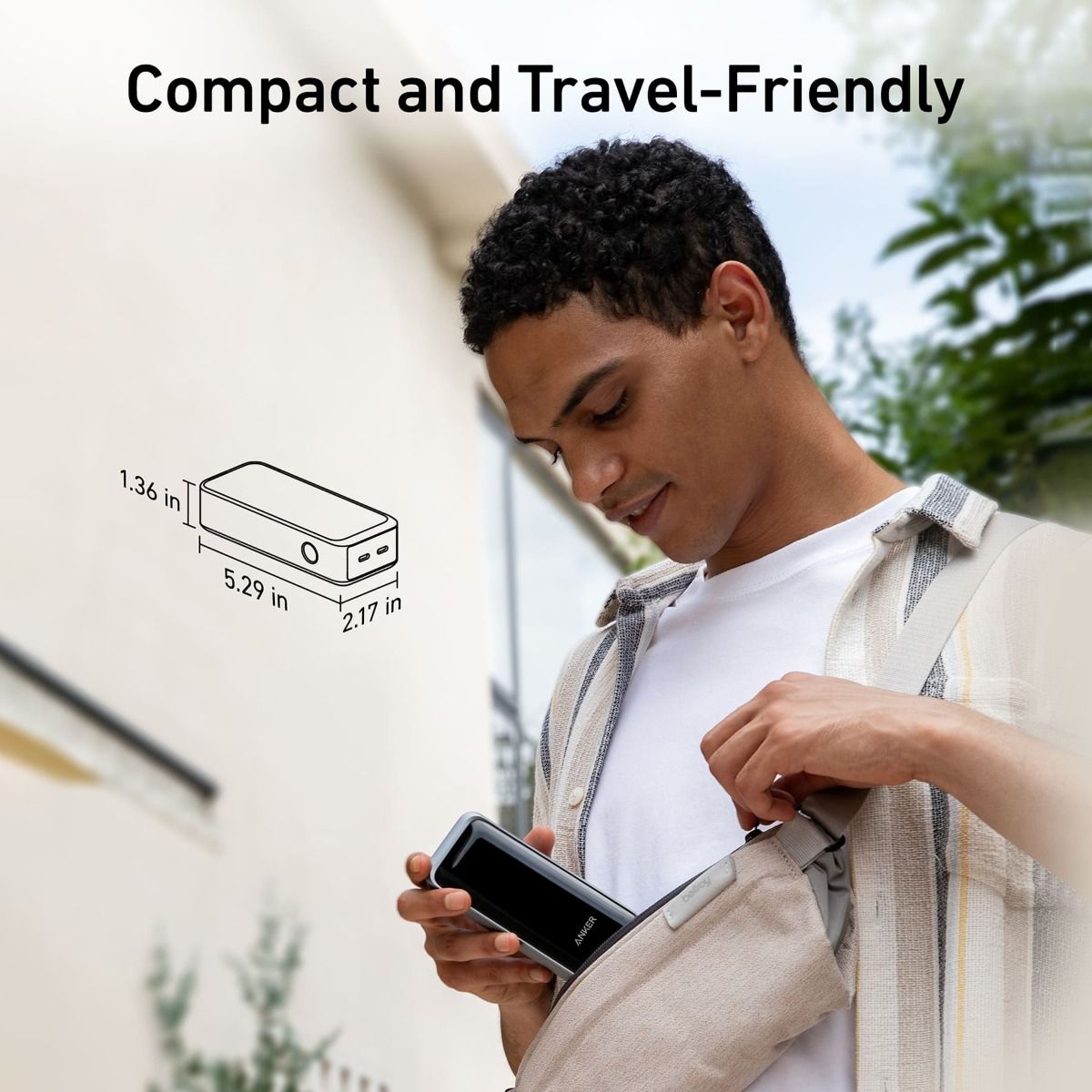Anker Prime 12K 130W Portable Charger - Ultra Fast Charging Power Bank for iPhone, Samsung, Laptop - Perfect for Travel, Camping & Emergency Power Outages