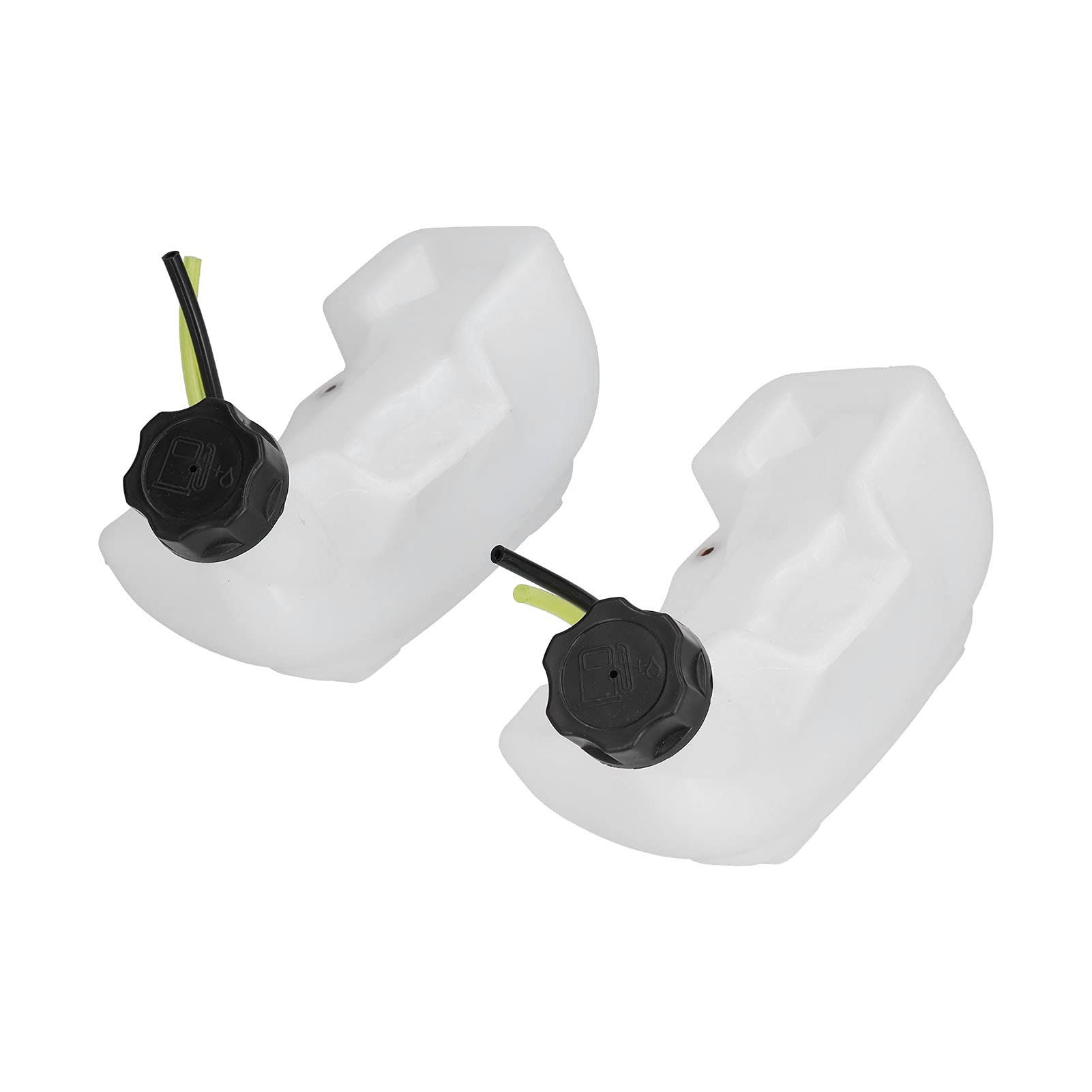 Velaurs 2Pcs Brushcutter Gas Tanks - Durable & Easy Install Fuel Tank Replacement for 34 Trimmer Models | Wear-Resistant & Compact Design | Perfect for Lawn Care, Landscaping & Yard Maintenance