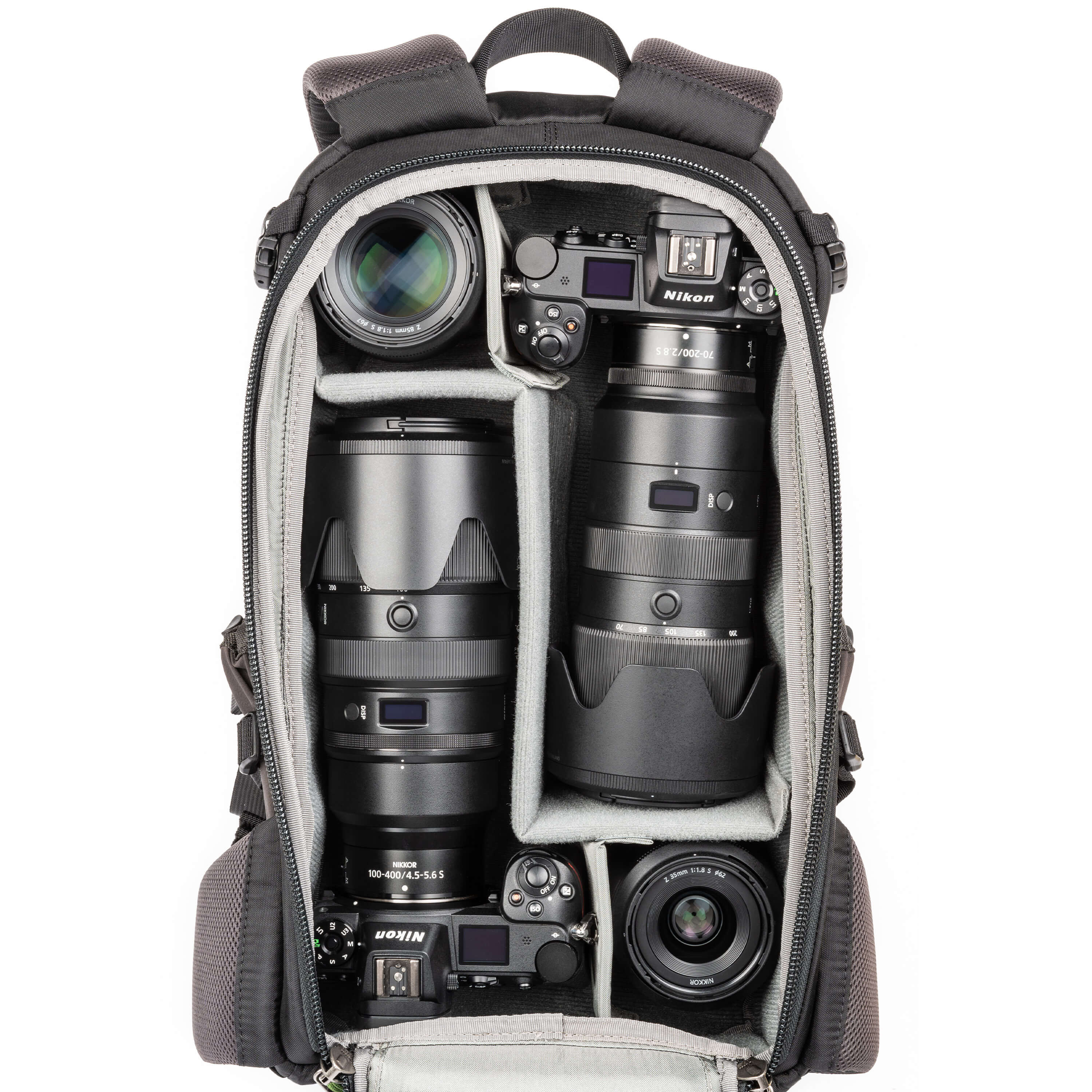 MindShift Gear Backlight 18L Camera Backpack (Slate Black) - Waterproof DSLR Bag for Photographers, Hiking & Travel Accessories