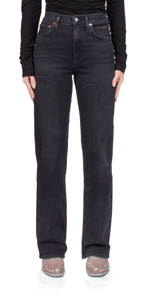 Harper Straight Jeans for Women - High Waist Slim Fit Denim Pants - Comfortable Stretch Skinny Jeans for Casual Wear & Everyday Outfits