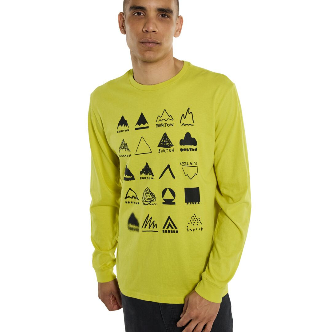 Burton Mistbow Long Sleeve T-Shirt for Men - Soft Cotton Casual Shirt with Relaxed Fit - Perfect for Hiking, Travel & Everyday Wear
