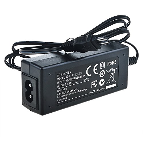 SLLEA 8.4V 1.7A AC Adapter Charger & Power Cord Replacement for Sony DCR-PC9 DCR-PC100 DCR-PC101 DCR-PC105 Camcorders - Perfect for Home Video Recording, Travel Vlogging & Outdoor Filming