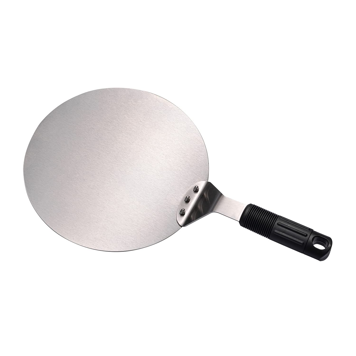 Premium Stainless Steel Pizza Peel for Pizza Oven - 16.3 x 10 Inch Pizza Shovel with Wooden Handle - Perfect for Home Baking, Outdoor Grilling & Restaurant Use