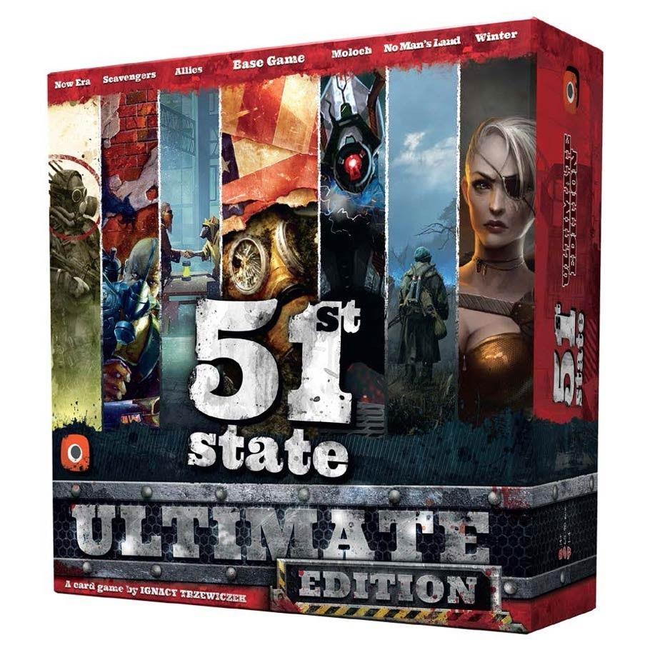 51st State Ultimate Edition Board Game - Strategic Card Game for Adults & Teens - Perfect for Game Nights, Family Gatherings & Competitive Play