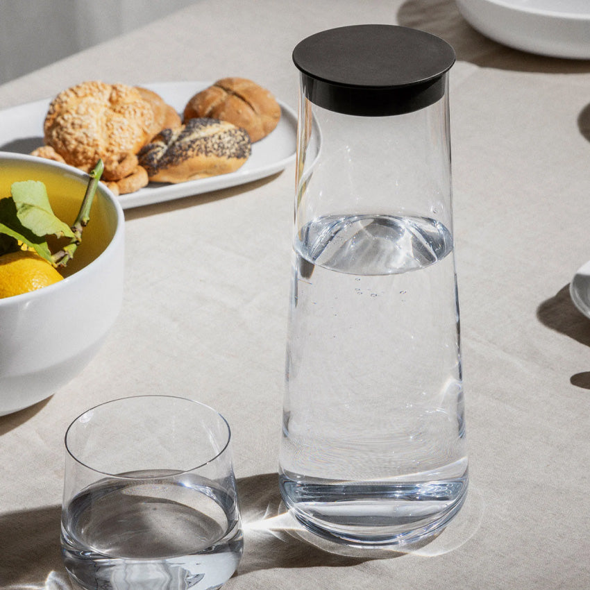 Alessi Eugenia Pitcher with Cap - Elegant Stainless Steel Water Pitcher for Home & Kitchen - Perfect for Serving Beverages, Cocktails, and Decorative Display