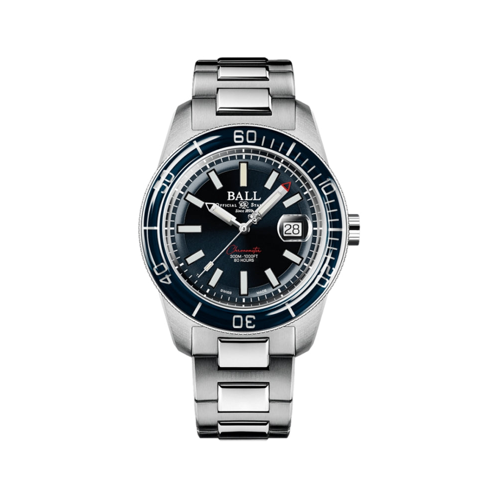 Engineer M Skindiver III Automatic Watch - 41.5mm Beyond Black Dial Men's Diver Watch | Perfect for Scuba Diving, Water Sports & Everyday Wear