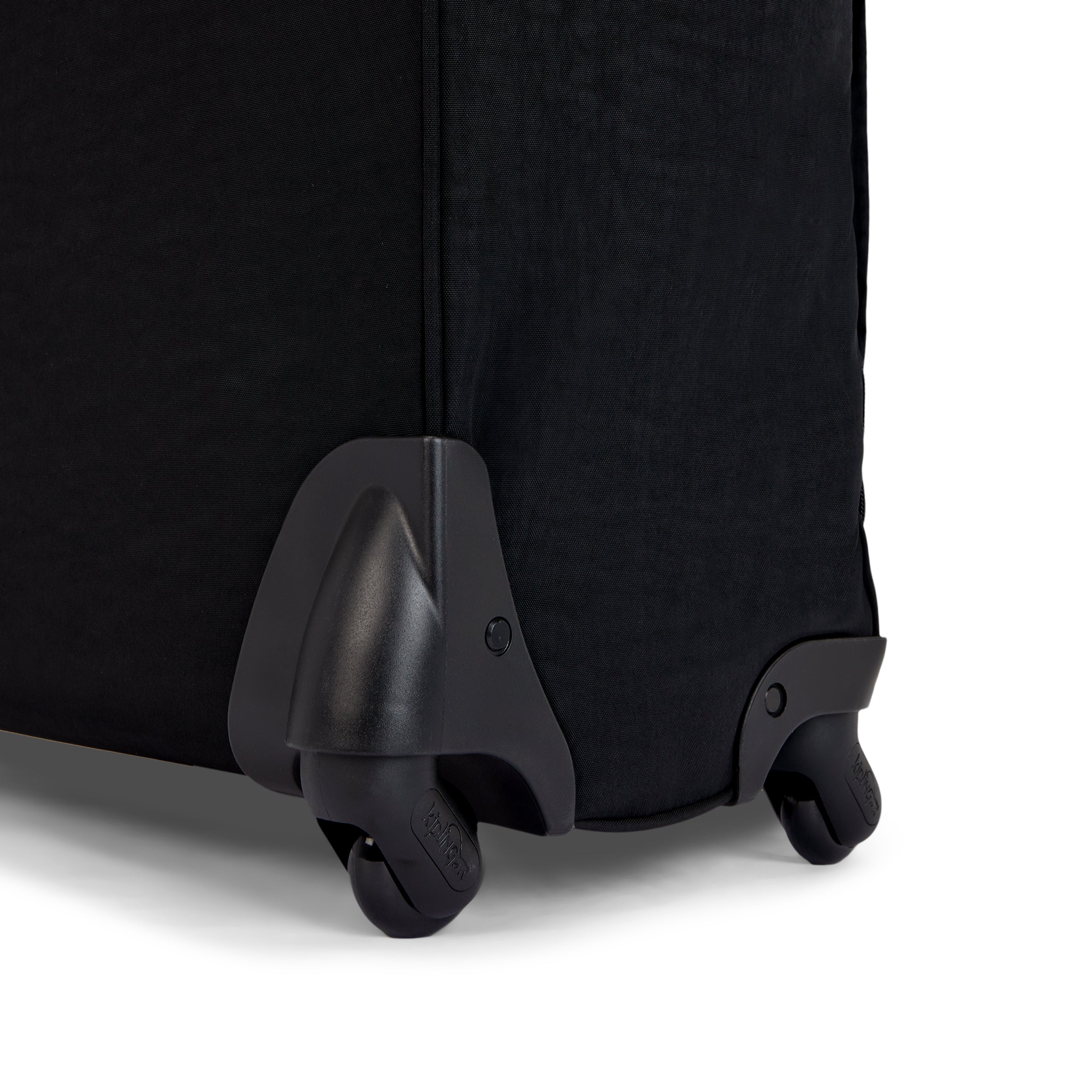 Kipling Darcey Medium Rolling Luggage - Black Tonal Carry-On Suitcase for Women | Perfect for Business Travel & Weekend Getaways