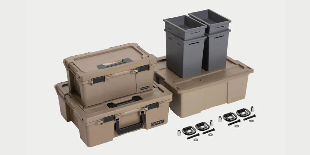 DECKED Truck Bed Drawer System for 1999-2016 Ford F-250/F-350 Super Duty - Heavy Duty Storage for Tools, Gear & Camping Equipment