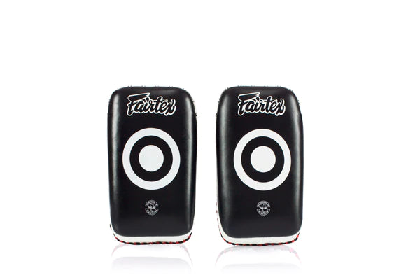 Fairtex Muay Thai Curved Pads Small - Premium Thai Boxing Training Pads for Kickboxing, MMA & Martial Arts Practice - Ideal for Home Gym & Professional Training