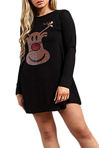 Reindeer Face Red