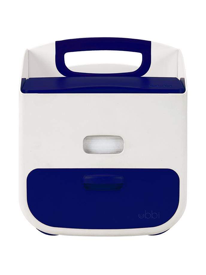 Ubbi Diaper Caddy Organizer - Portable Baby Diaper Storage with Handle for Nursery, Changing Table & On-The-Go Use