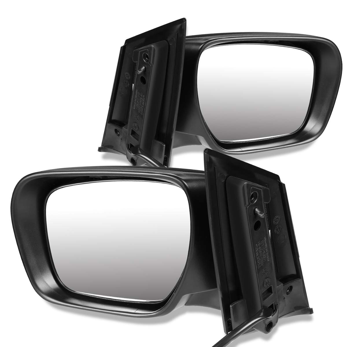 Auto Dynasty MA1320154 MA1321154 Pair OE Style Powered & Heated Side View Mirrors - Compatible with 2007-2012 Mazda CX7 | Perfect for Winter Driving & Enhanced Visibility