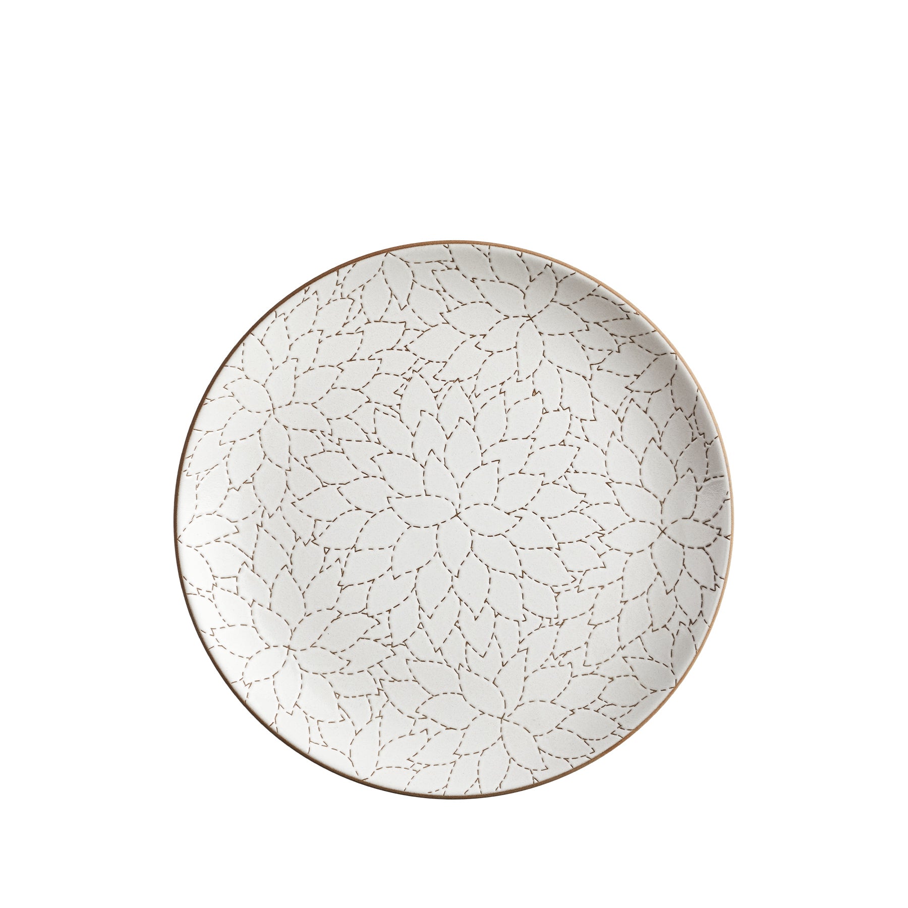 Elegant Camellia Etched White Dinner Plate Set - Premium Opaque Porcelain for Formal Dining, Wedding Registry & Special Occasions