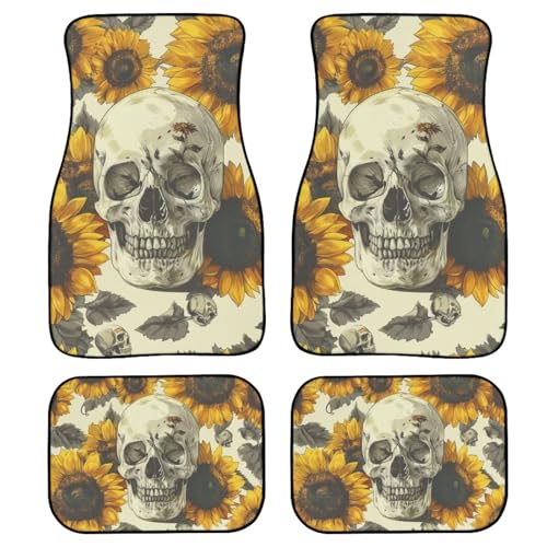 Sunflower Skull
