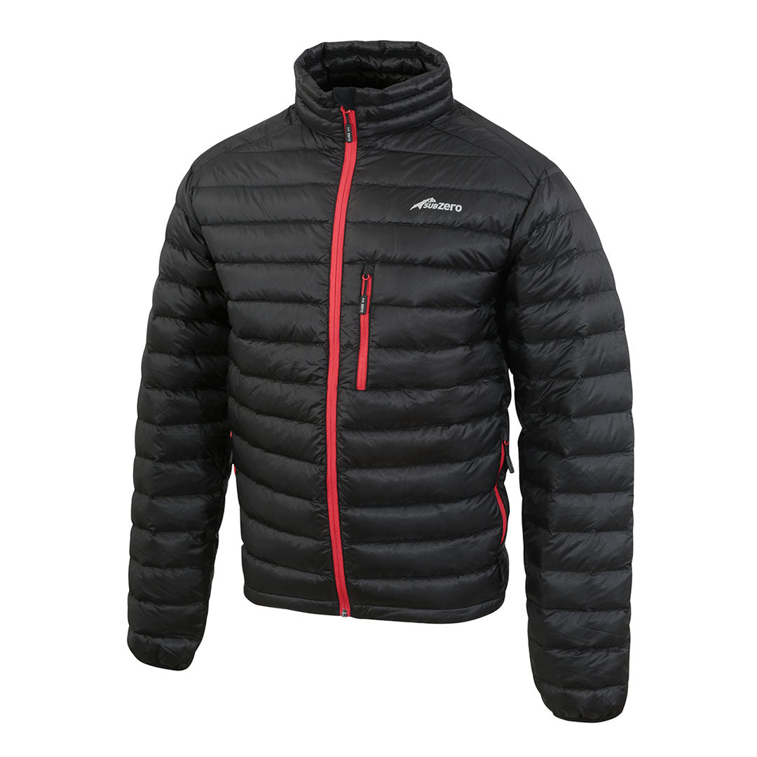 Men's Lightweight Down Jacket - Warm Winter Coat for Outdoor Activities, Hiking & Travel | Water-Resistant & Packable