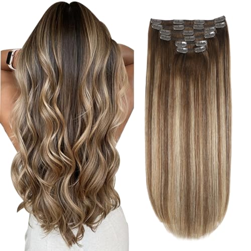 #4/27/4 Chocolate Brown to Caramel Blonde
