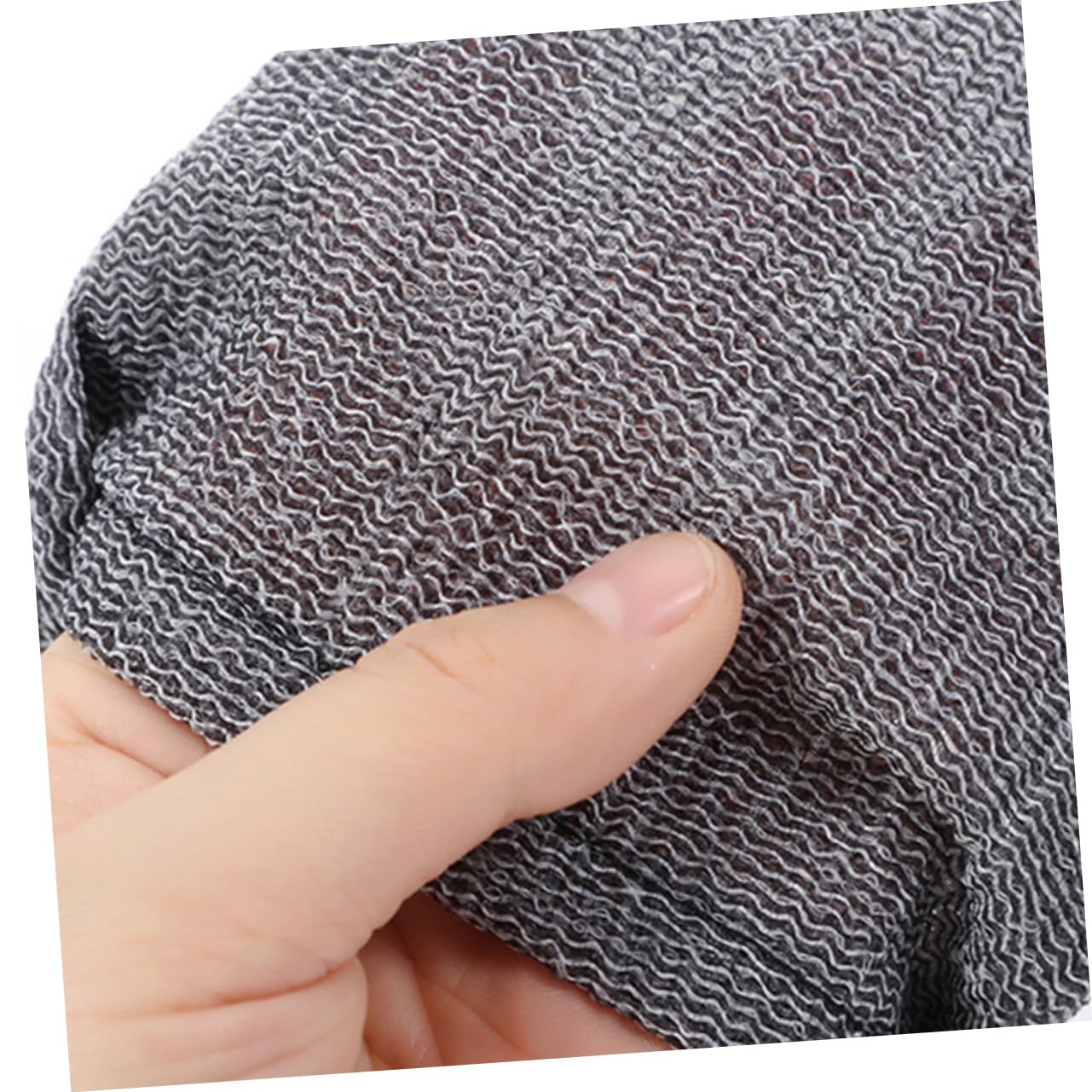 6-Pack Grey Nylon Soap Sponges for Face & Body Wash - Exfoliating Bath Sponge, Travel Soap Saver Pouch, Foaming Soap Holder - Perfect for Shower, Travel & Sensitive Skin Care