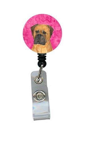 Bullmastiff Retractable ID Badge Holder with Secure Clip - Perfect for Nurses, Teachers & Office Professionals
